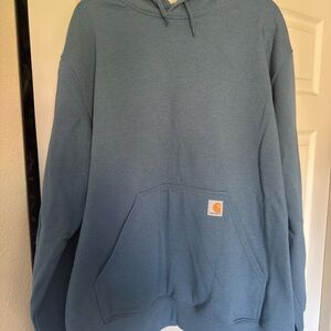 Carhartt Loose Fit Midweight Hoodie 2XL Thundercloud Heather NWOT